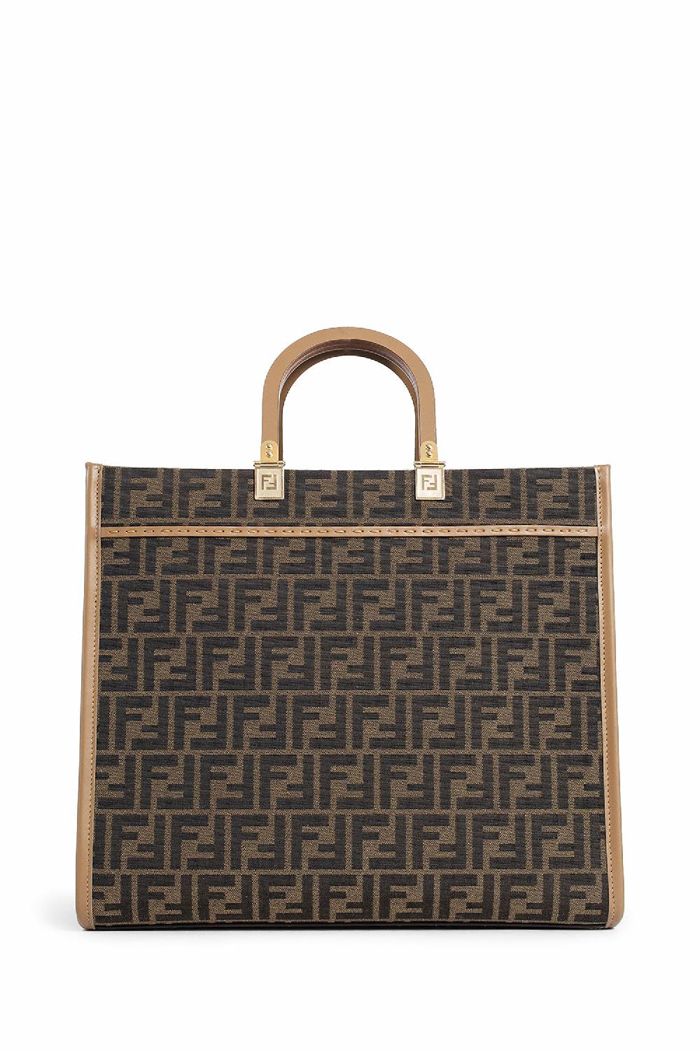 Antonioli FENDI WOMAN BROWN TOTE BAGS