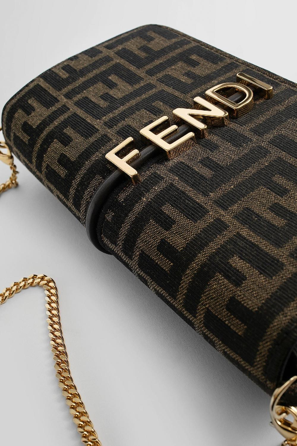 Antonioli FENDI WOMAN BROWN WALLETS & CARDHOLDERS