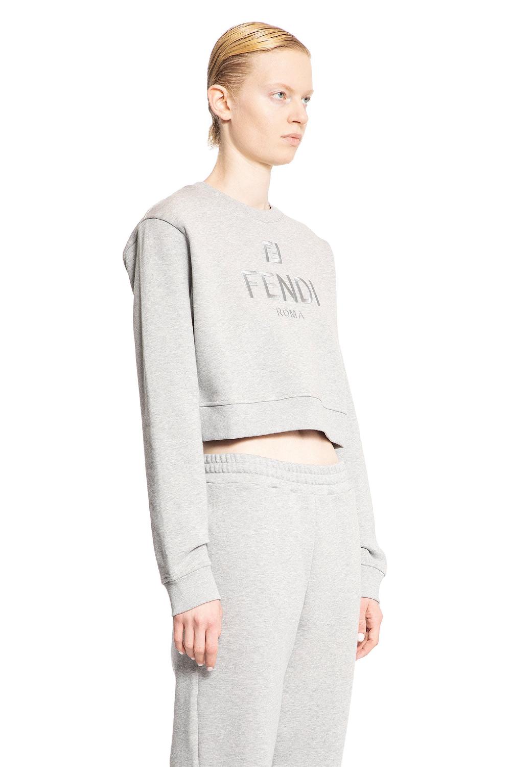 Antonioli FENDI WOMAN GREY SWEATSHIRTS