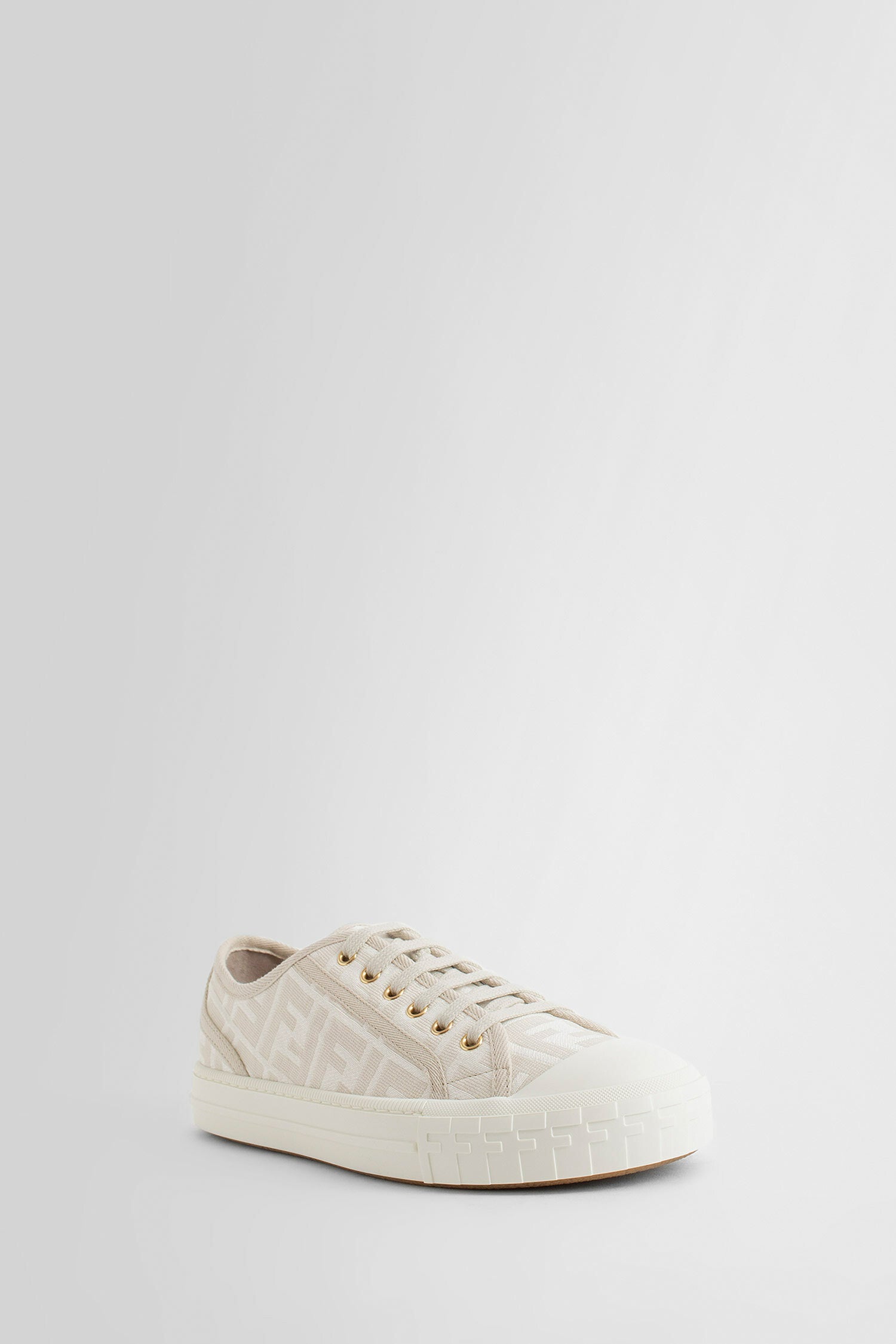 Antonioli FENDI WOMAN OFF-WHITE SNEAKERS