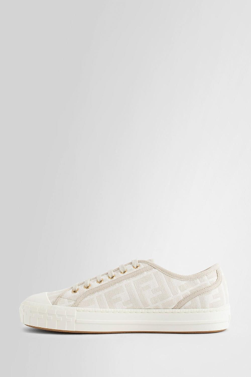 Antonioli FENDI WOMAN OFF-WHITE SNEAKERS