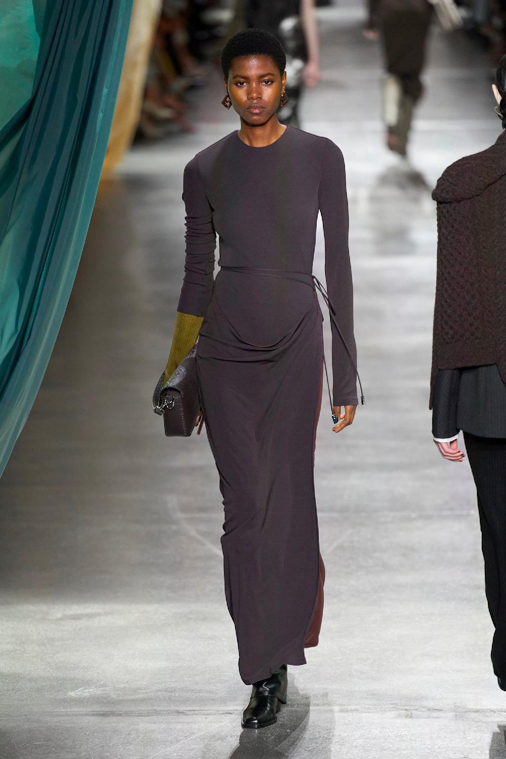 Antonioli FENDI WOMAN PURPLE DRESSES