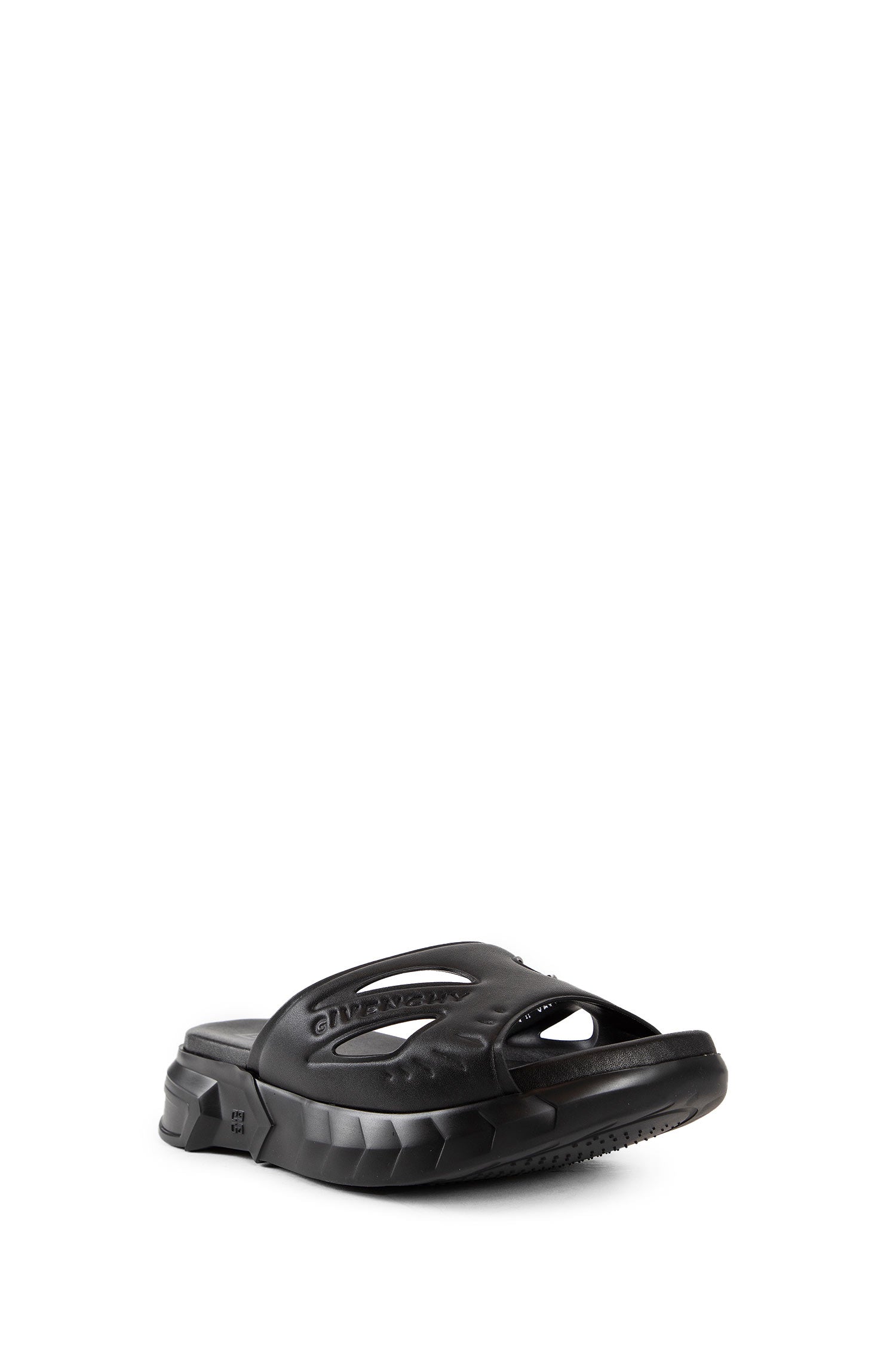 Antonioli GIVENCHY MAN BLACK SANDALS & SLIDES