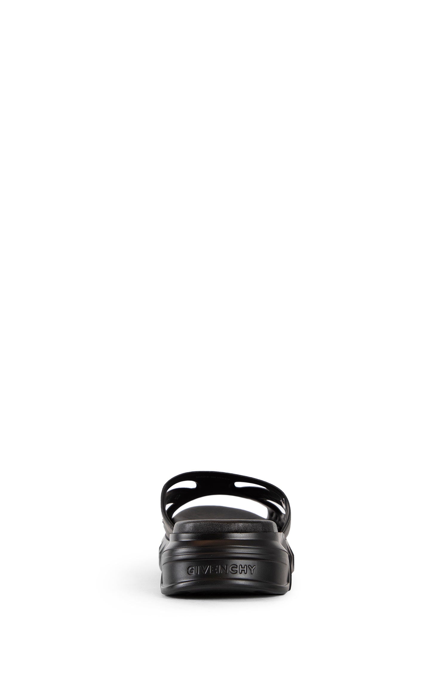 Antonioli GIVENCHY MAN BLACK SANDALS & SLIDES