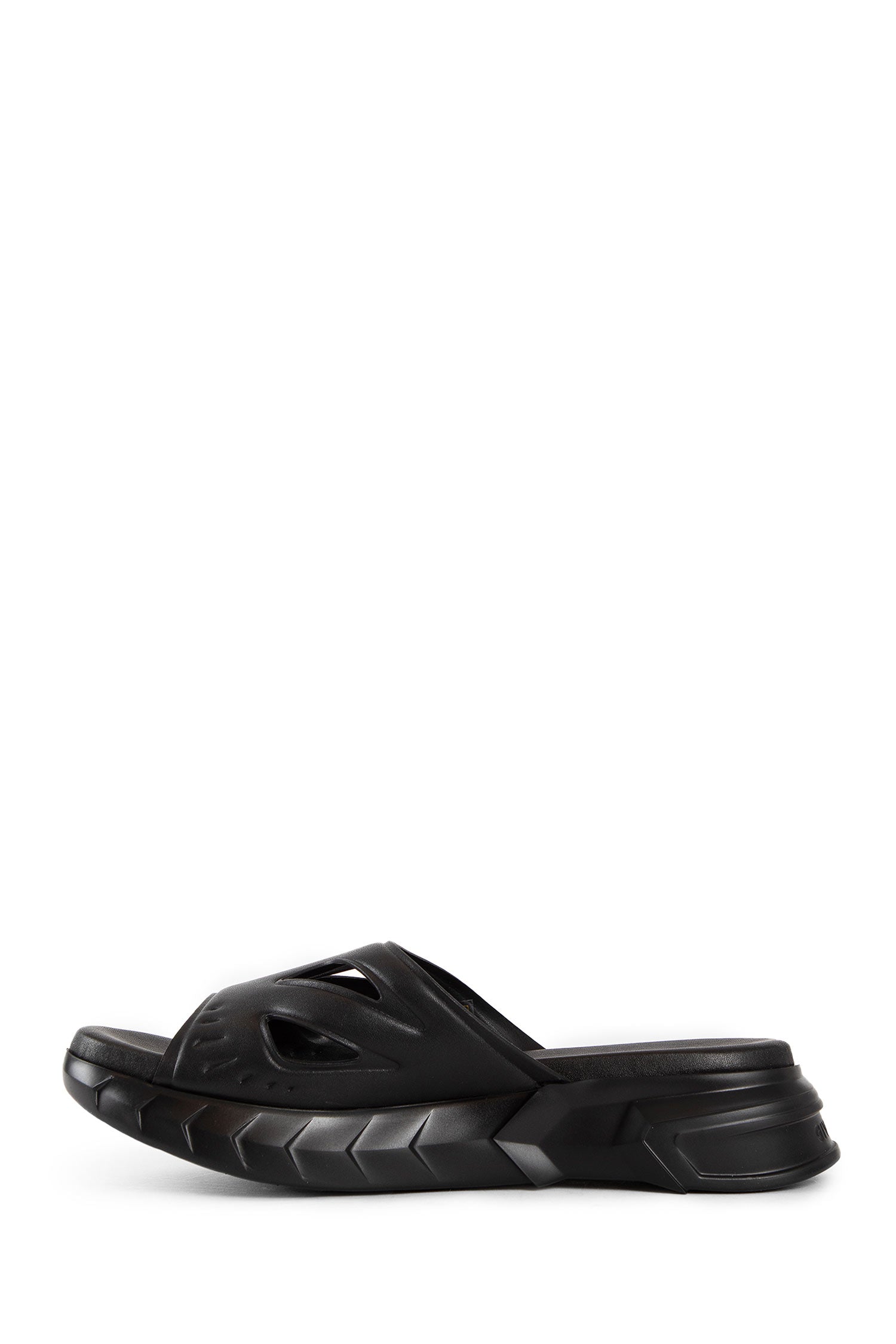 Antonioli GIVENCHY MAN BLACK SANDALS & SLIDES
