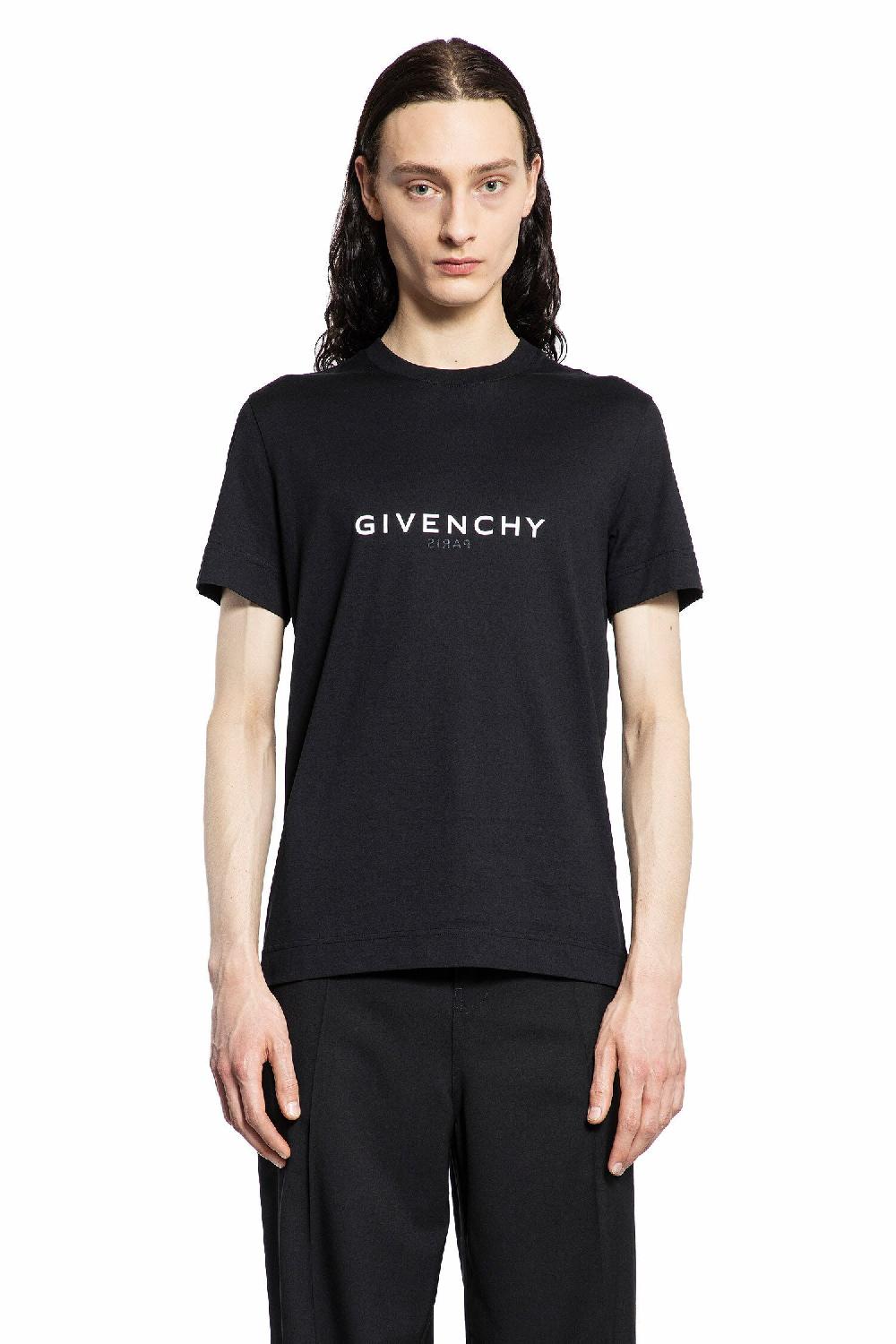 Antonioli GIVENCHY MAN BLACK T-SHIRTS & TANK TOPS