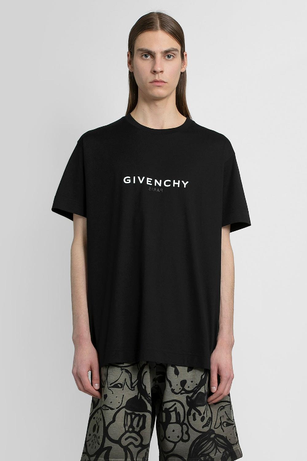 Antonioli GIVENCHY MAN BLACK T-SHIRTS & TANK TOPS