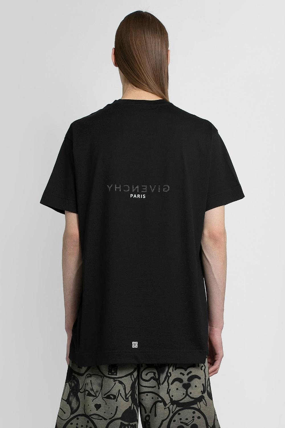 Antonioli GIVENCHY MAN BLACK T-SHIRTS & TANK TOPS