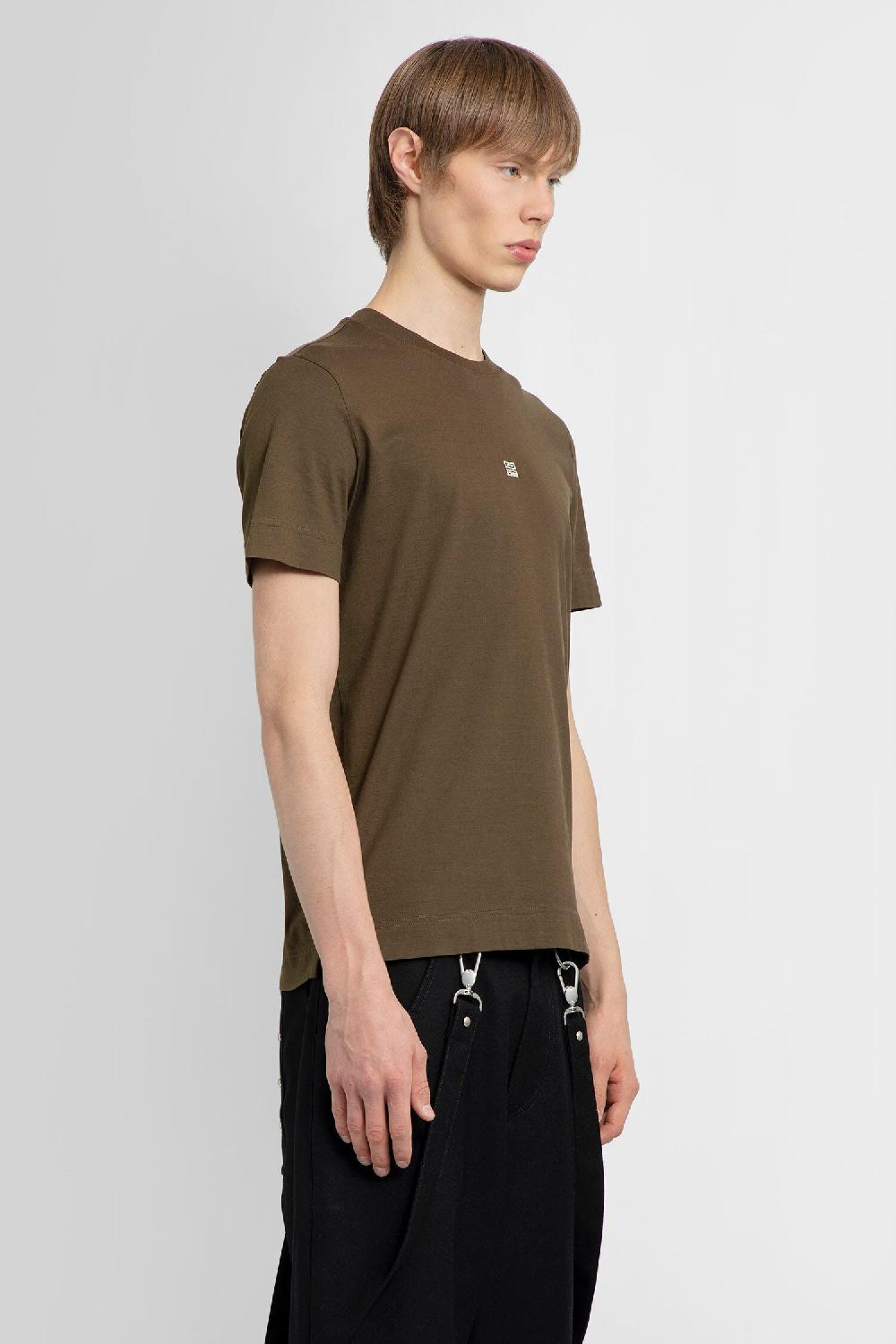 Antonioli GIVENCHY MAN BROWN T-SHIRTS & TANK TOPS