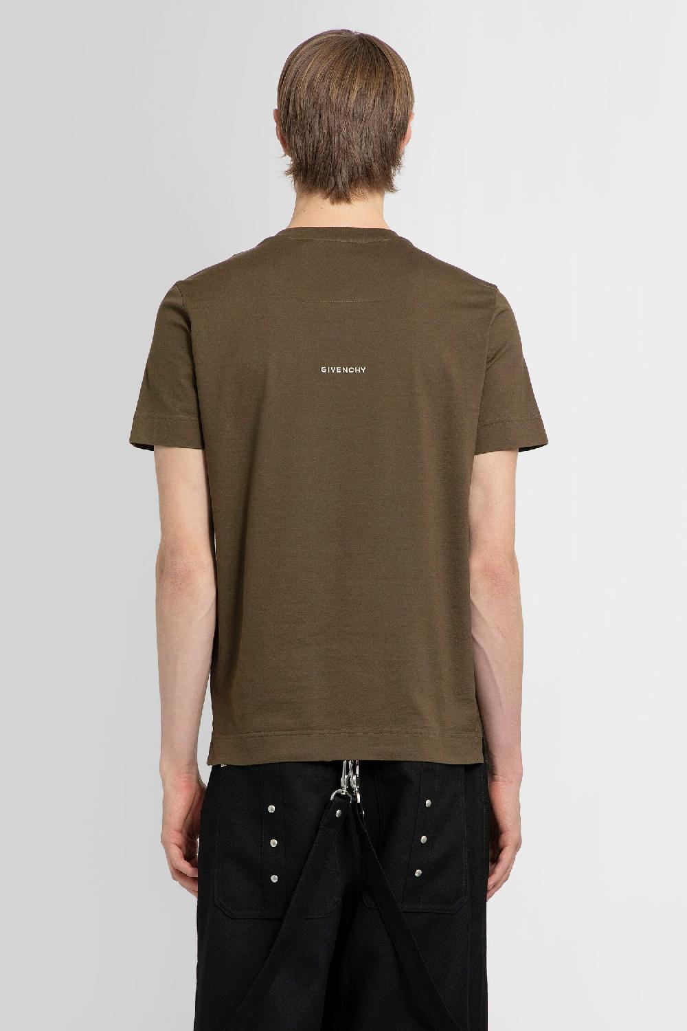 Antonioli GIVENCHY MAN BROWN T-SHIRTS & TANK TOPS