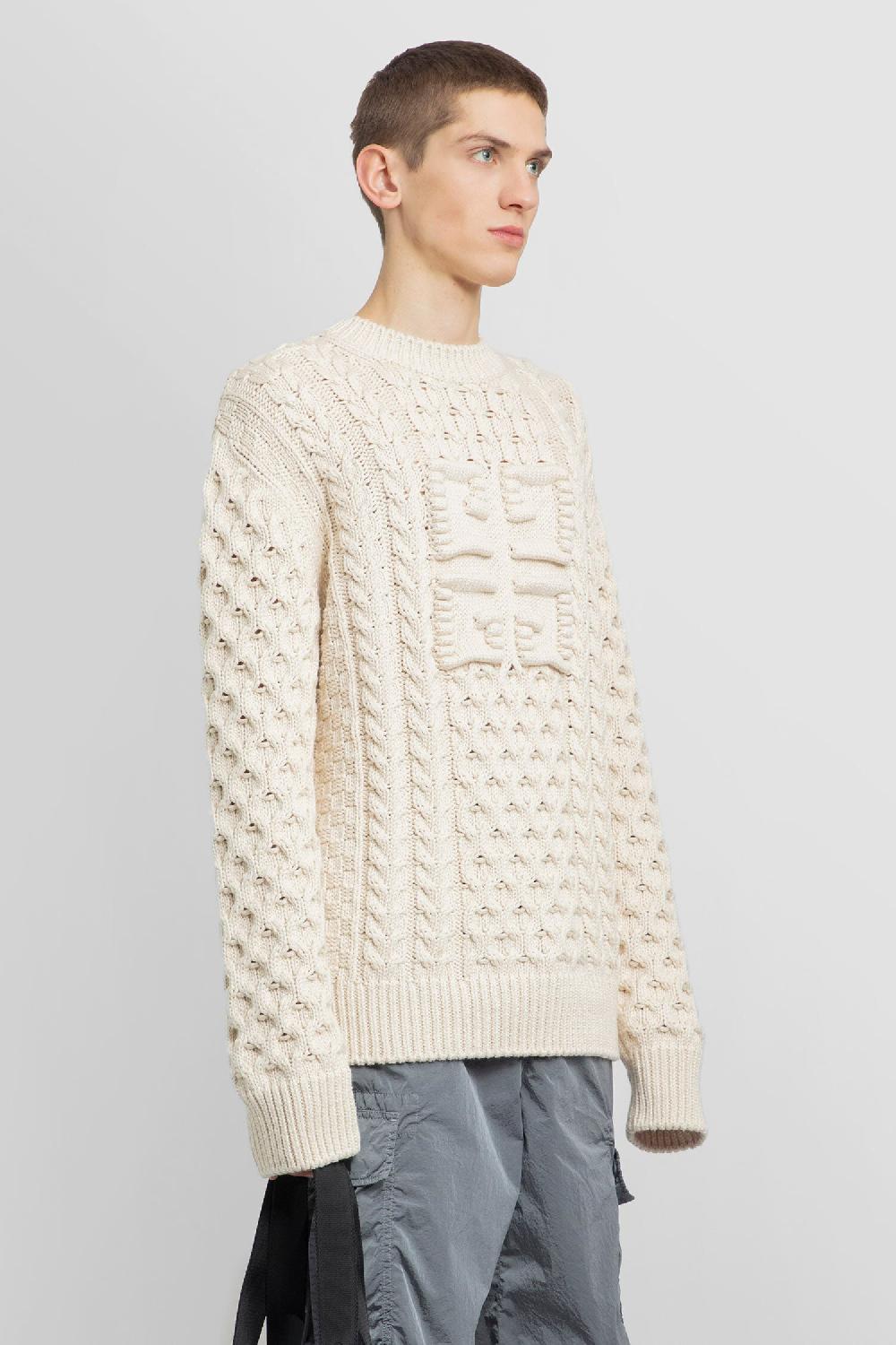 Antonioli GIVENCHY MAN OFF-WHITE KNITWEAR