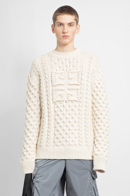 Antonioli GIVENCHY MAN OFF-WHITE KNITWEAR