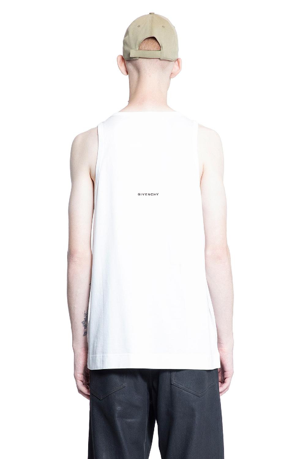 Antonioli GIVENCHY MAN WHITE T-SHIRTS & TANK TOPS