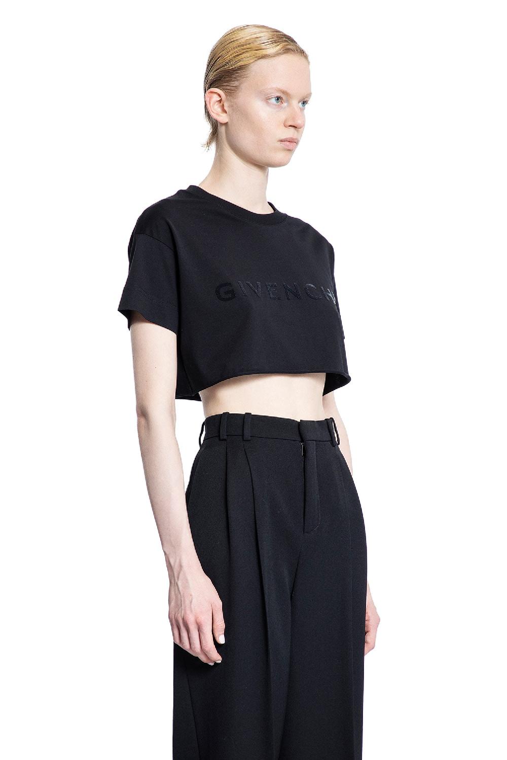 Antonioli GIVENCHY WOMAN BLACK T-SHIRTS & TANK TOPS