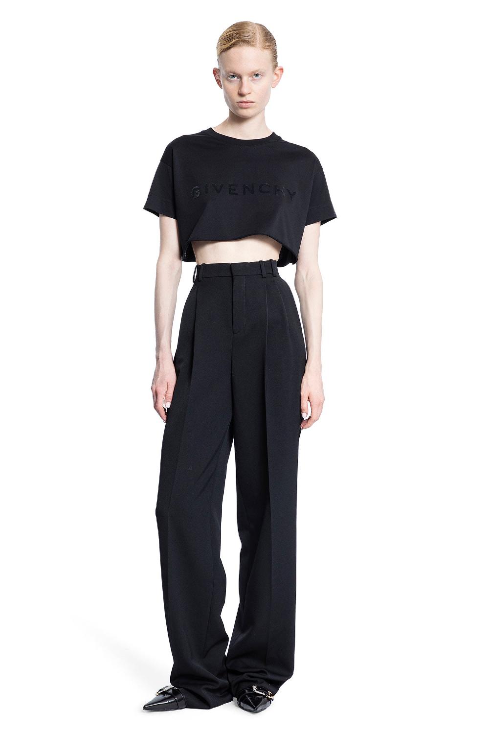 Antonioli GIVENCHY WOMAN BLACK T-SHIRTS & TANK TOPS