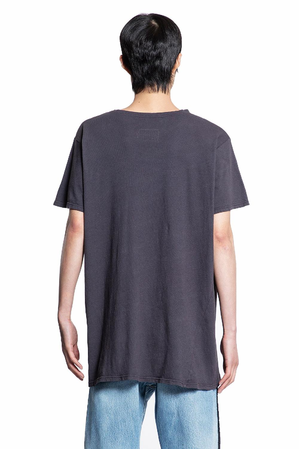 Antonioli GREG LAUREN MAN GREY T-SHIRTS & TANK TOPS