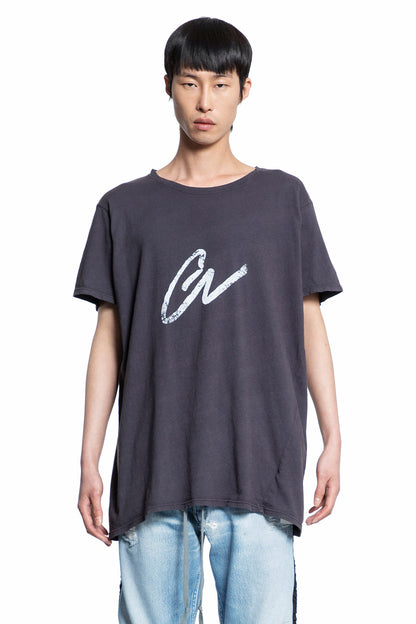 Antonioli GREG LAUREN MAN GREY T-SHIRTS & TANK TOPS