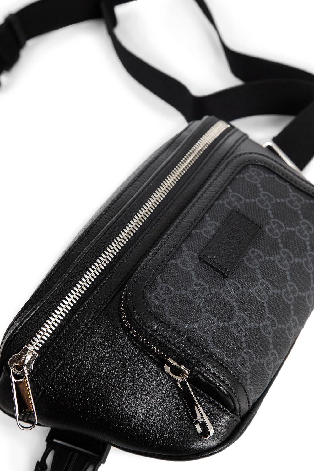 Antonioli GUCCI MAN BLACK FANNY PACKS