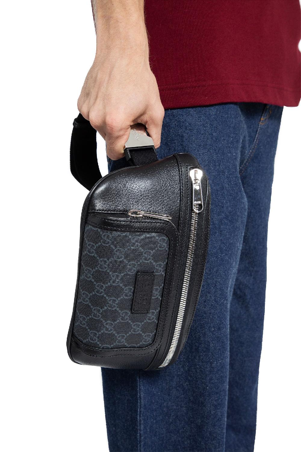 Antonioli GUCCI MAN BLACK FANNY PACKS