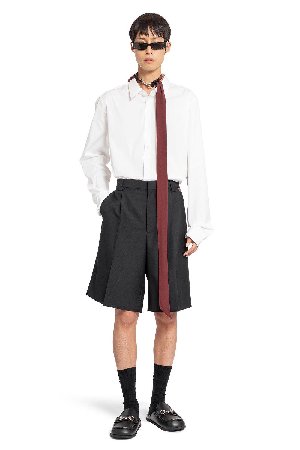 Antonioli GUCCI MAN BLACK SHORTS & SKIRTS