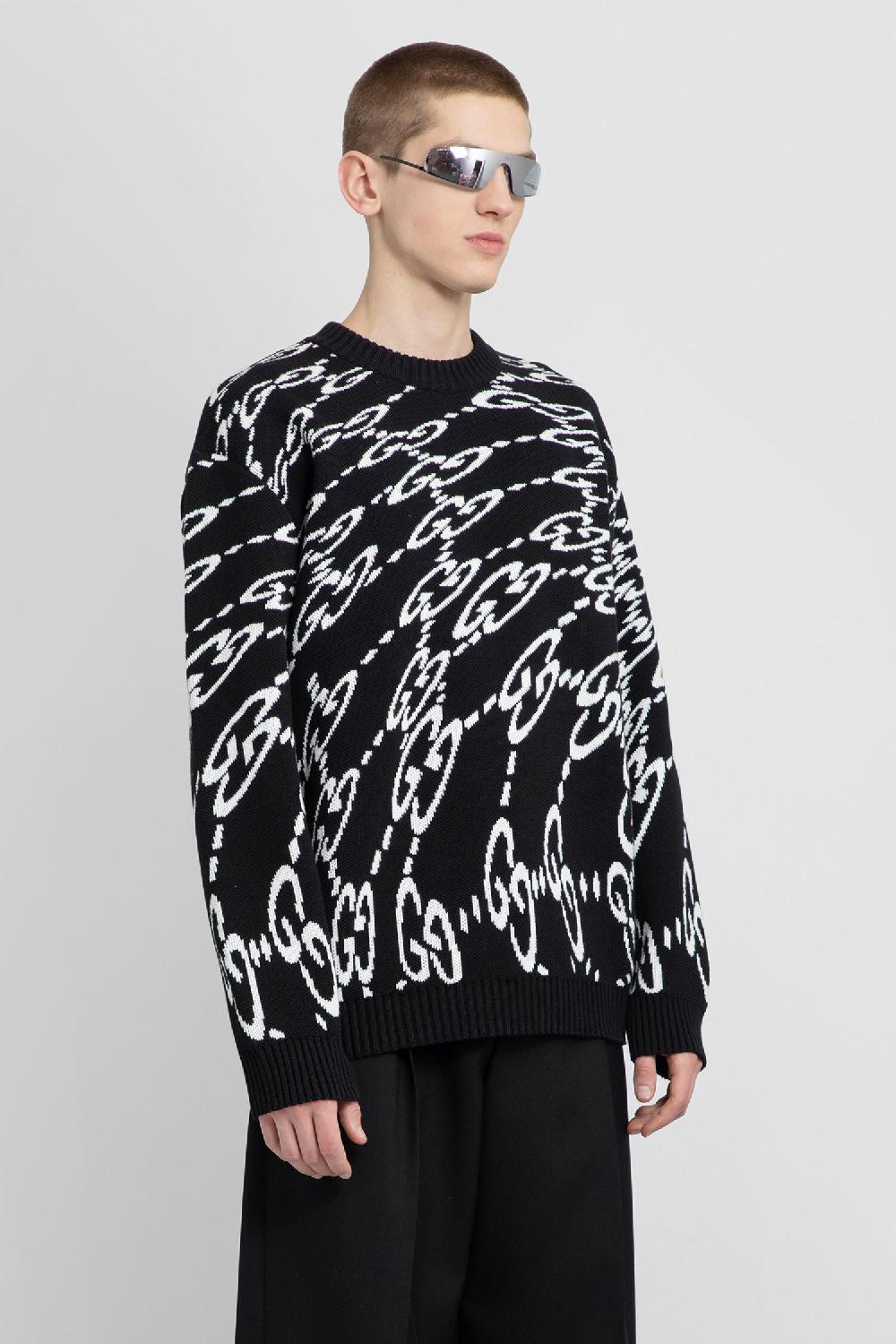 Antonioli GUCCI MAN BLACK&WHITE KNITWEAR