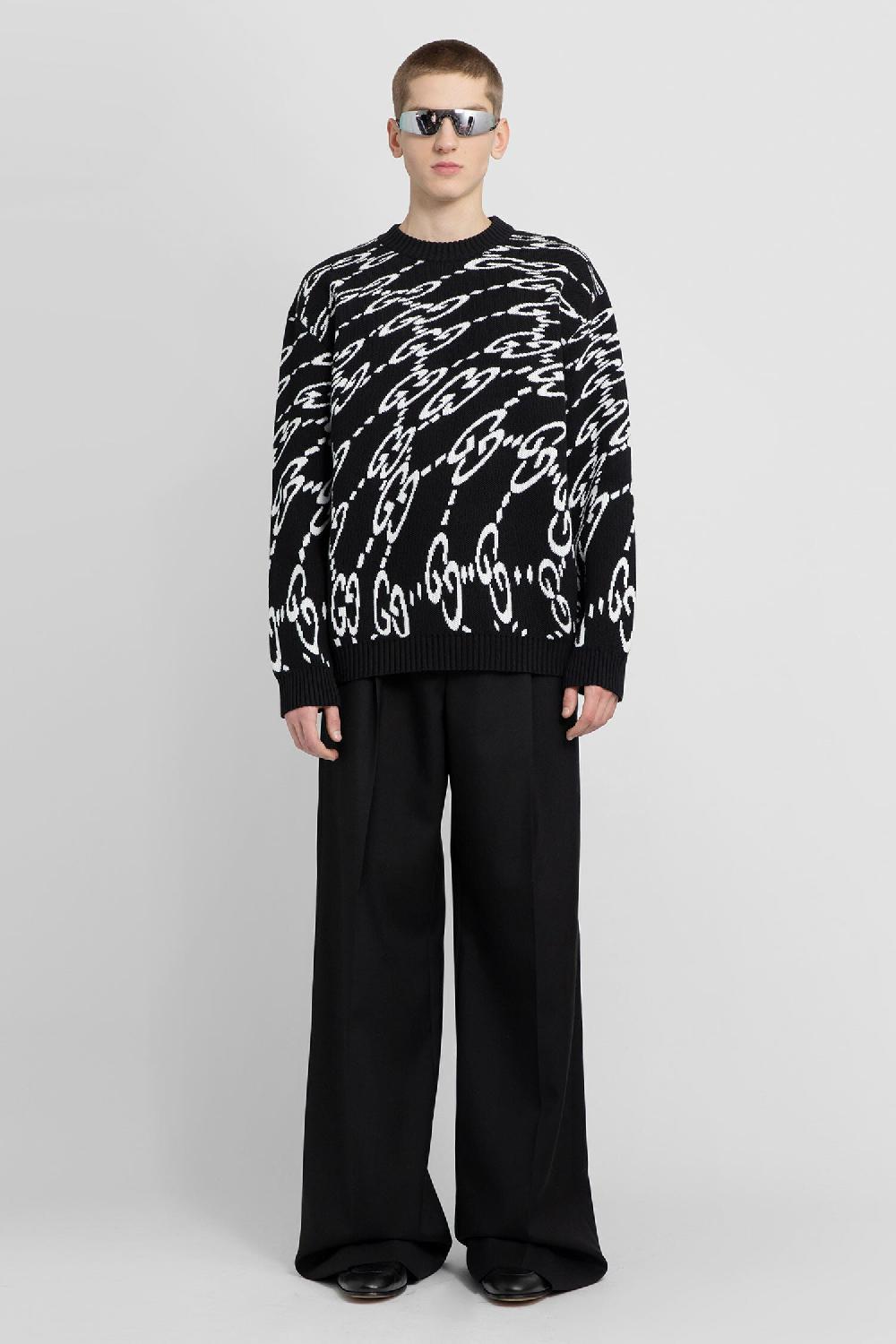 Antonioli GUCCI MAN BLACK&WHITE KNITWEAR