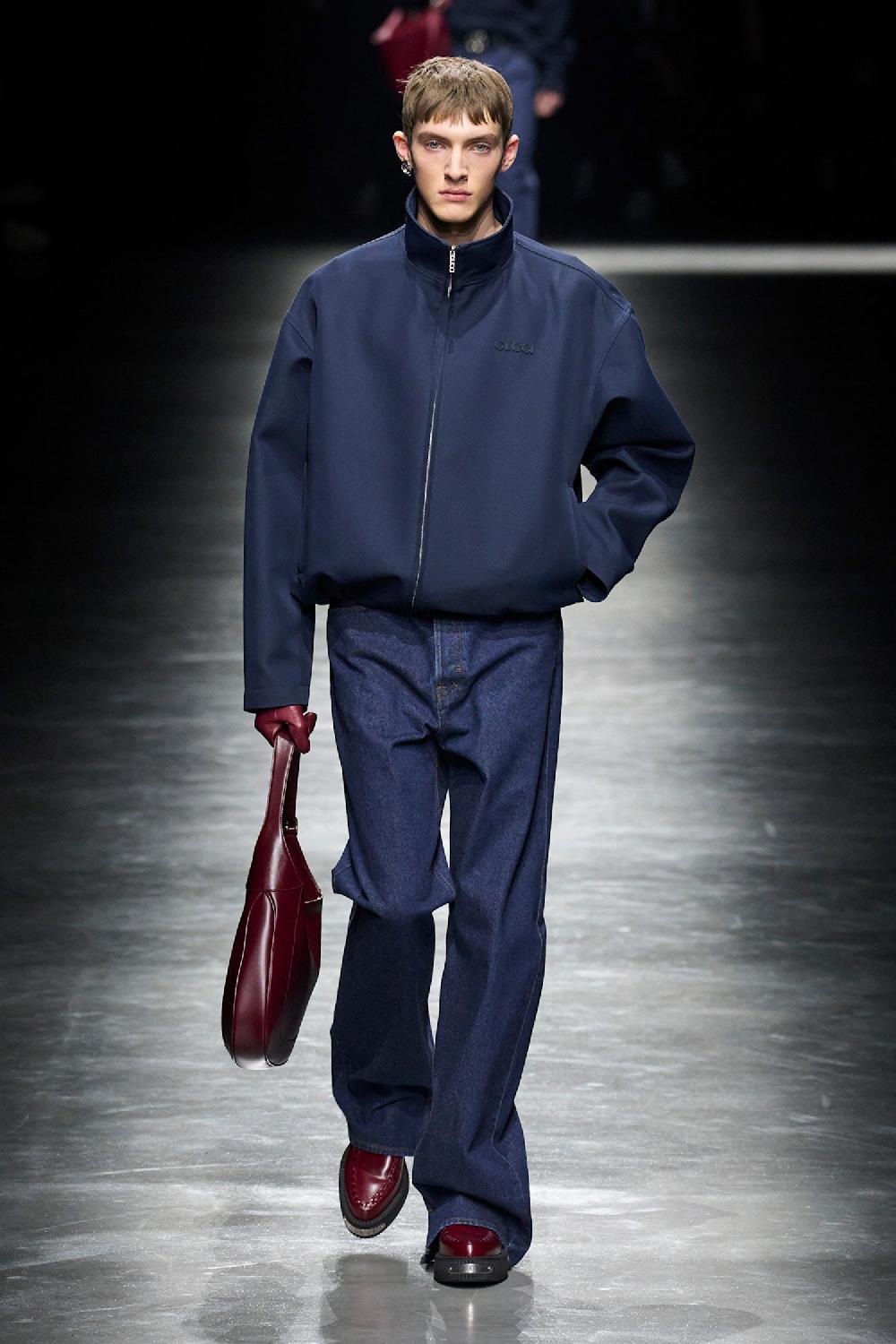 Antonioli GUCCI MAN BLUE JACKETS