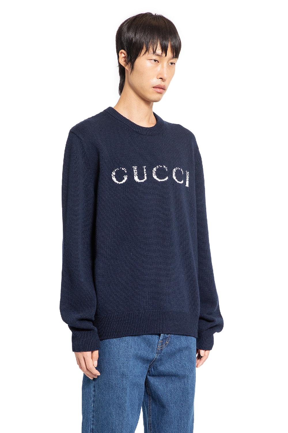 Antonioli GUCCI MAN BLUE KNITWEAR