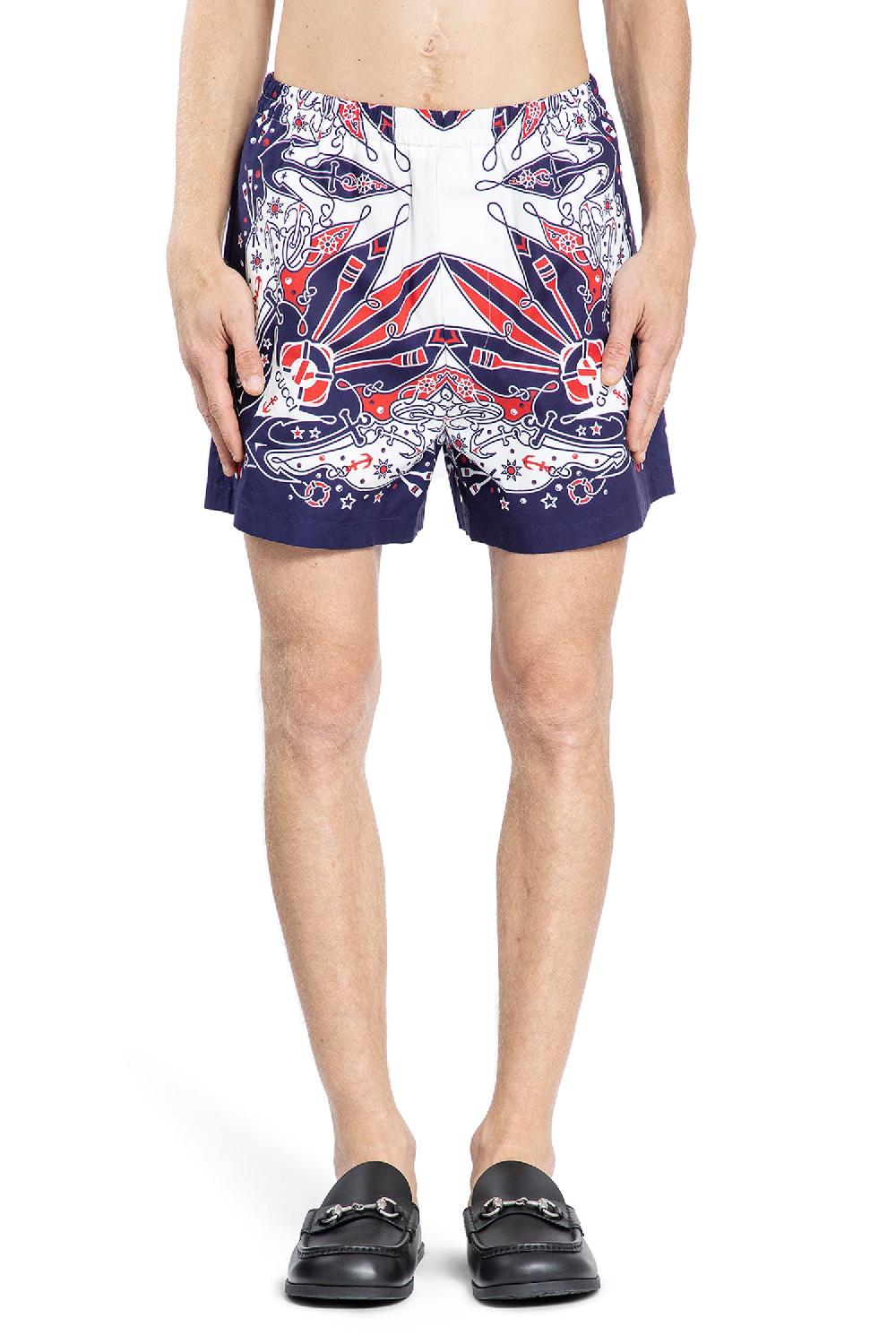 Antonioli GUCCI MAN BLUE SHORTS & SKIRTS