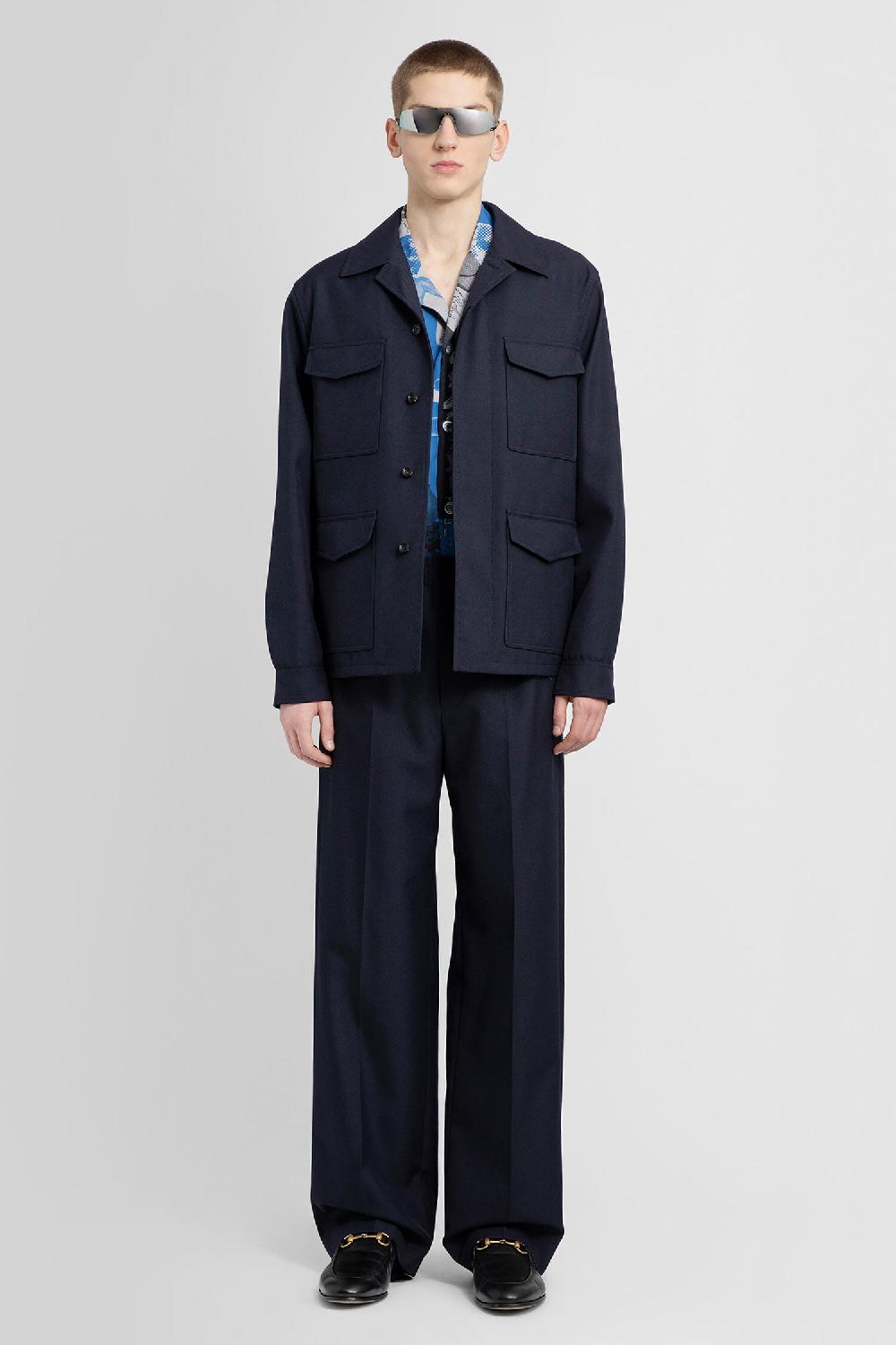 Antonioli GUCCI MAN BLUE TROUSERS