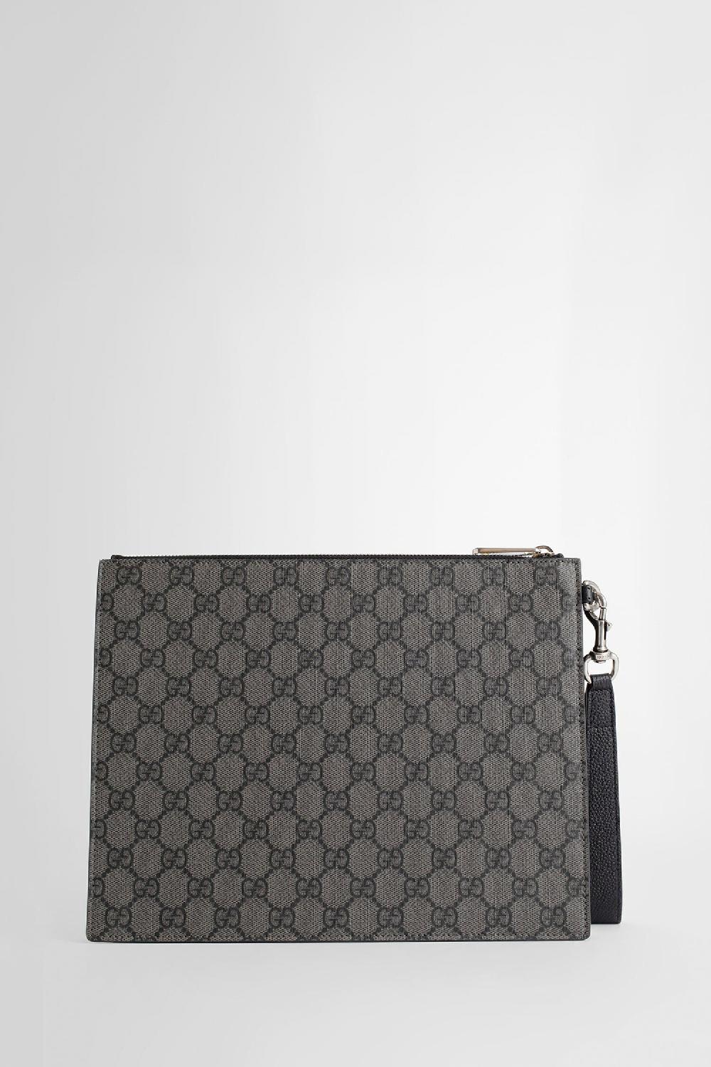 Antonioli GUCCI MAN GREY CLUTCHES & POUCHES