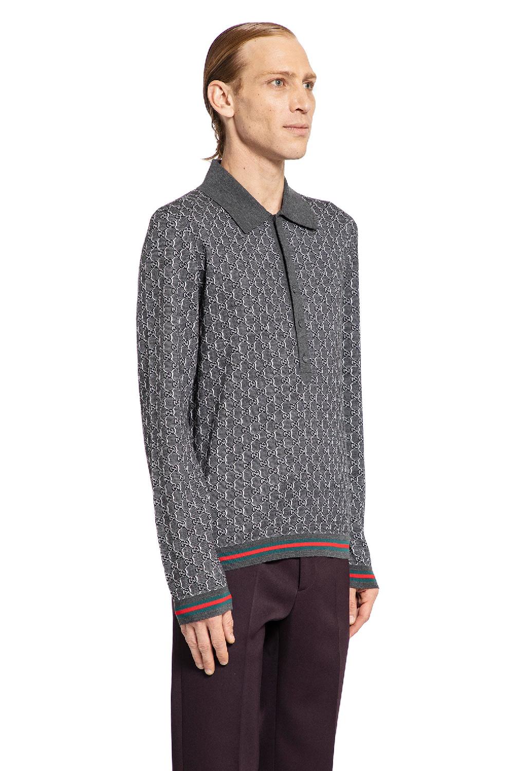 Antonioli GUCCI MAN GREY T-SHIRTS & TANK TOPS