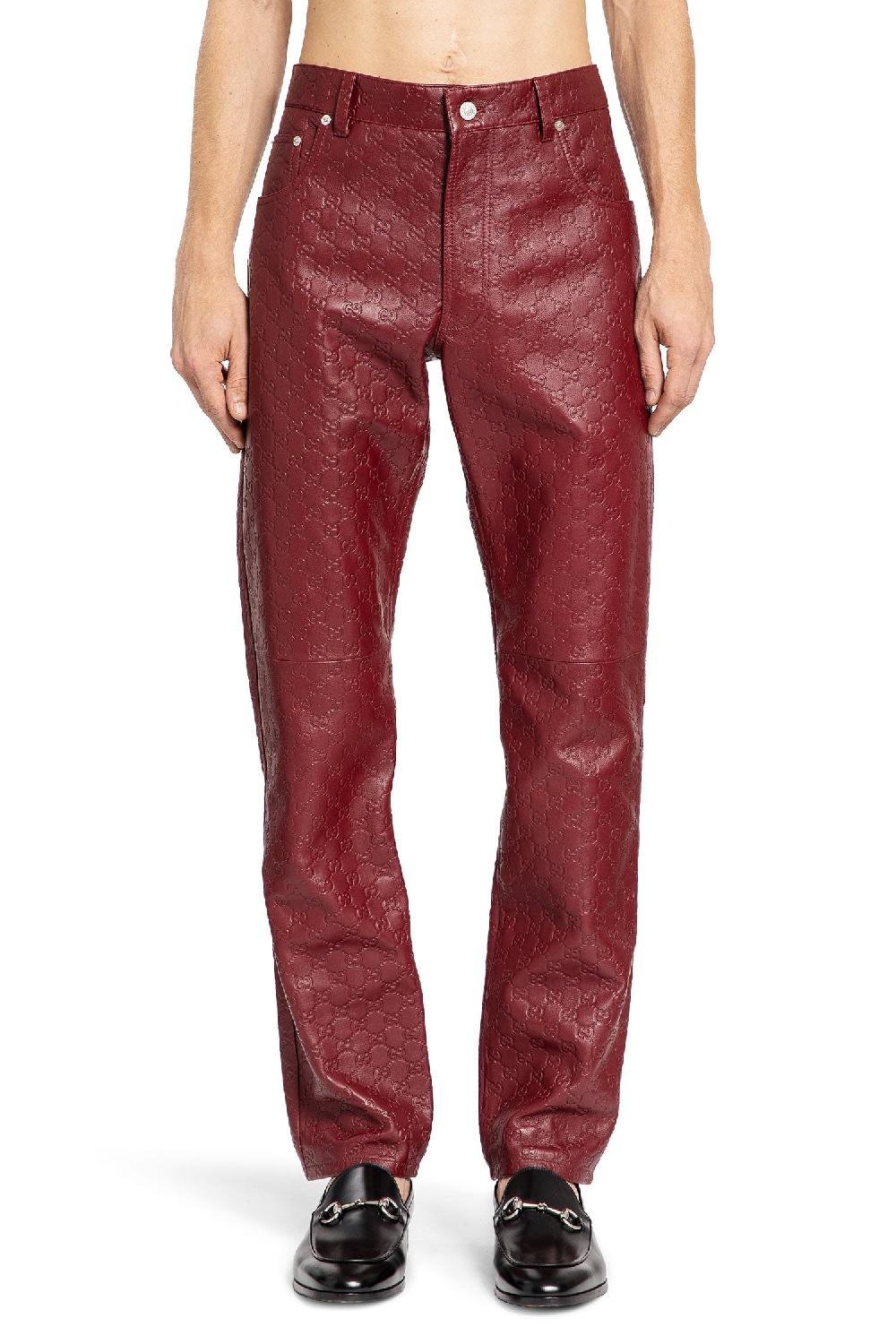 Antonioli GUCCI MAN RED TROUSERS