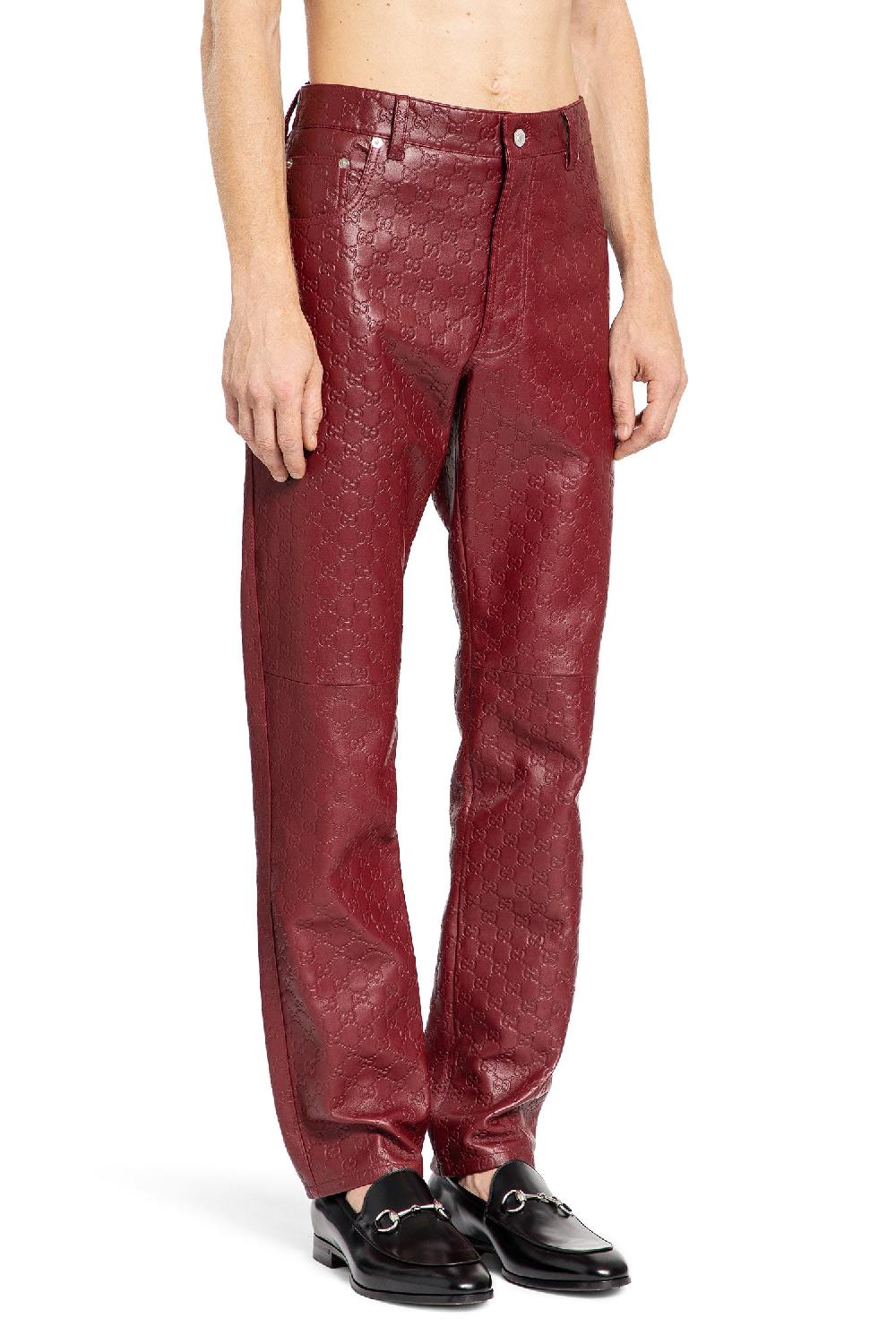 Antonioli GUCCI MAN RED TROUSERS
