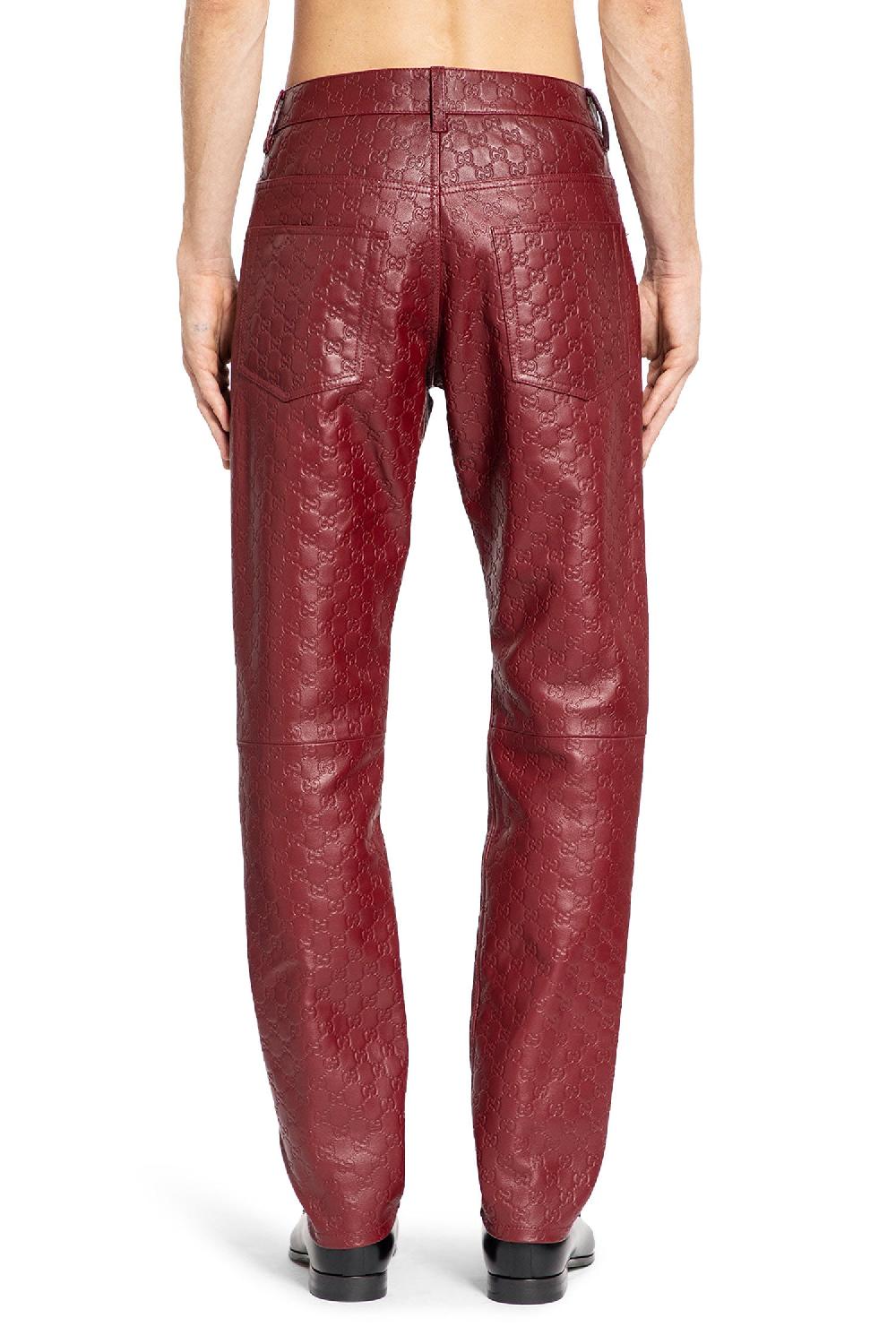 Antonioli GUCCI MAN RED TROUSERS