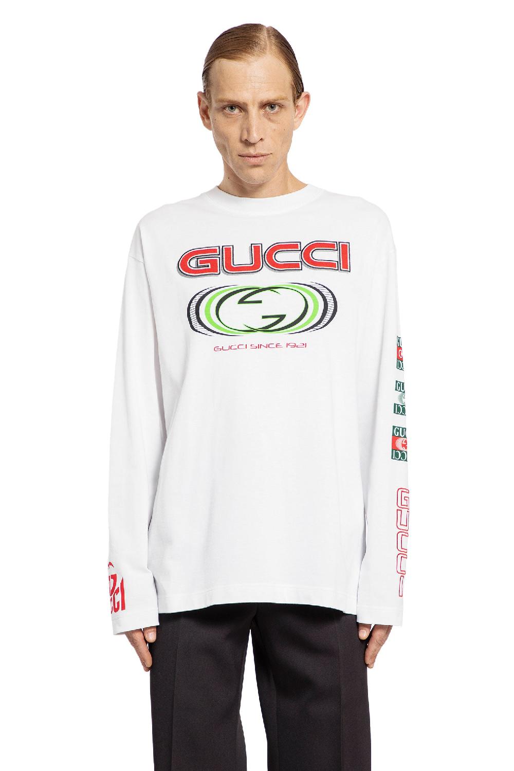 Antonioli GUCCI MAN WHITE T-SHIRTS & TANK TOPS