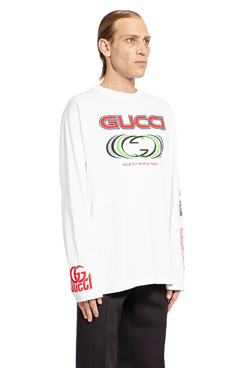 Antonioli GUCCI MAN WHITE T-SHIRTS & TANK TOPS