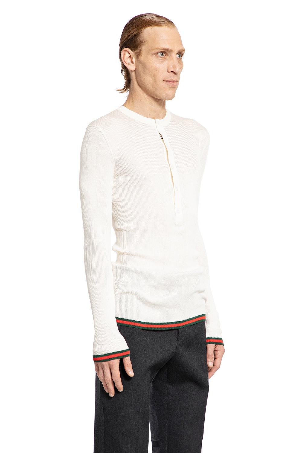 Antonioli GUCCI MAN WHITE T-SHIRTS & TANK TOPS