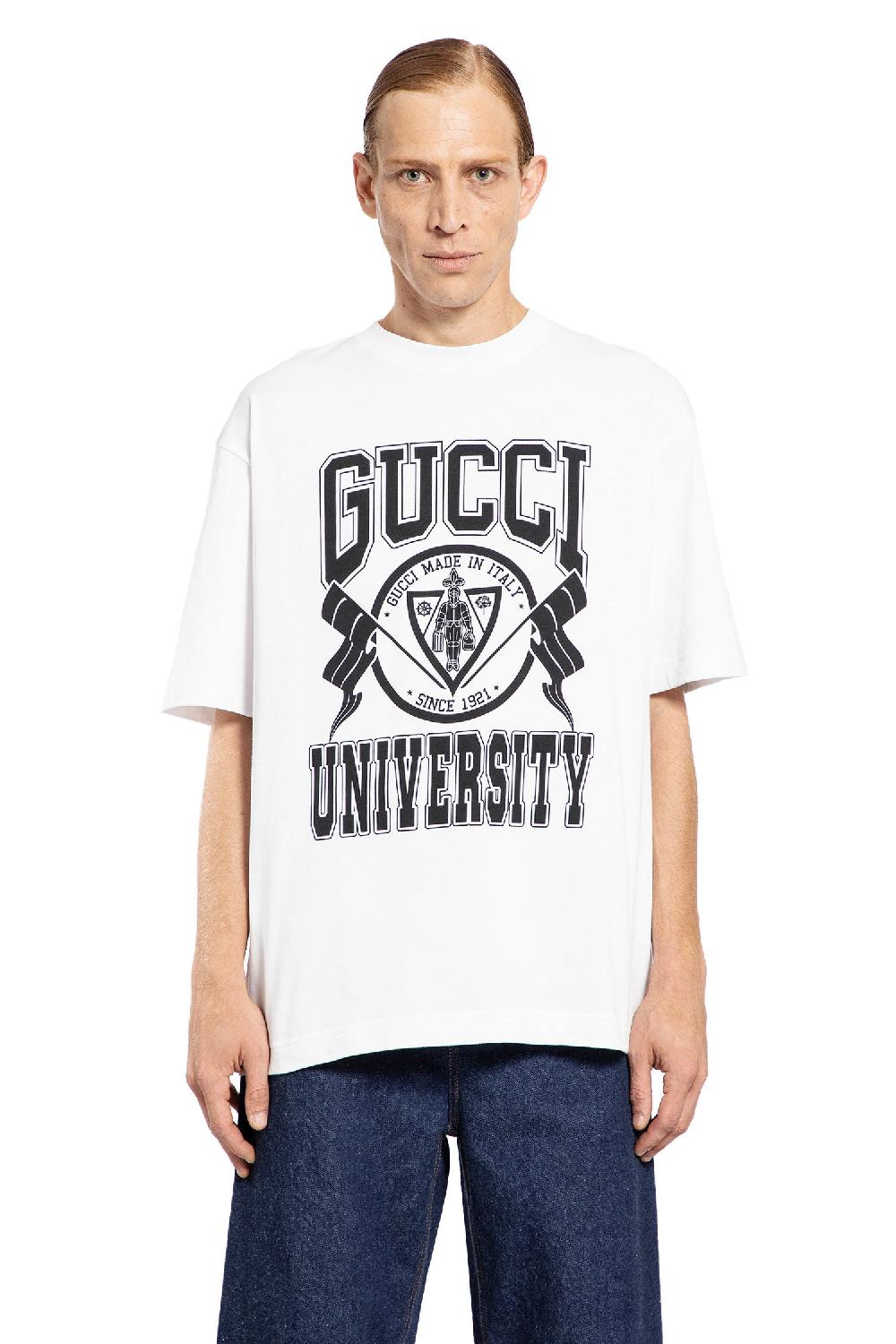 Antonioli GUCCI MAN WHITE T-SHIRTS & TANK TOPS