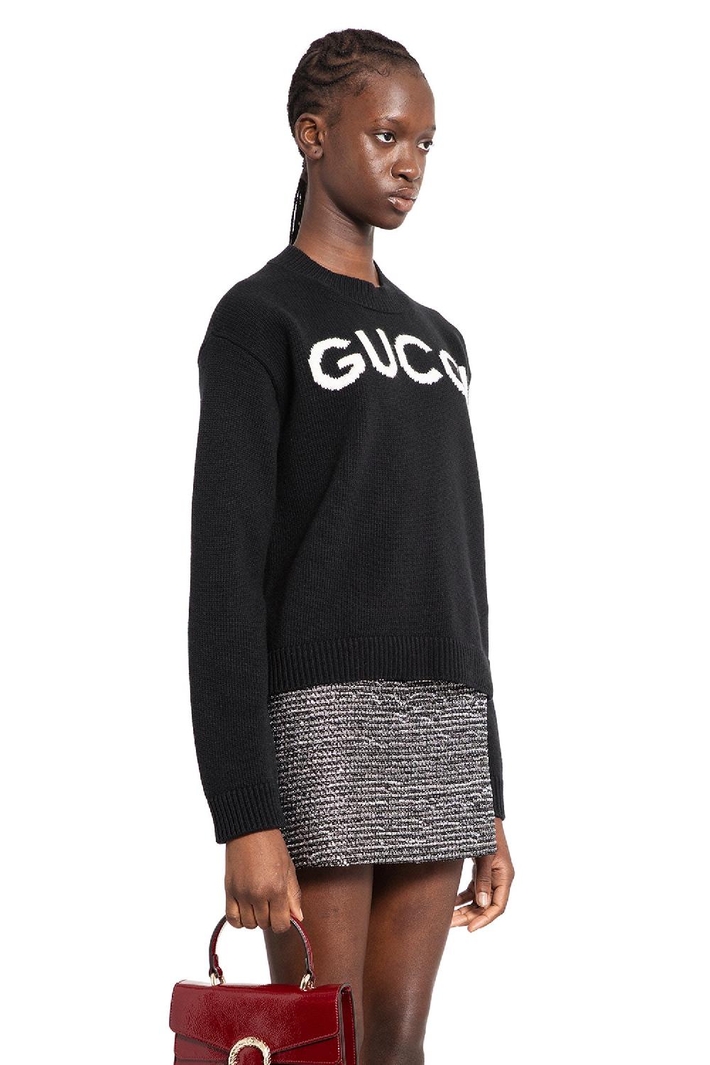Antonioli GUCCI WOMAN BLACK KNITWEAR