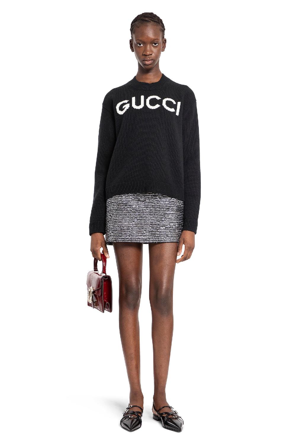 Antonioli GUCCI WOMAN BLACK KNITWEAR