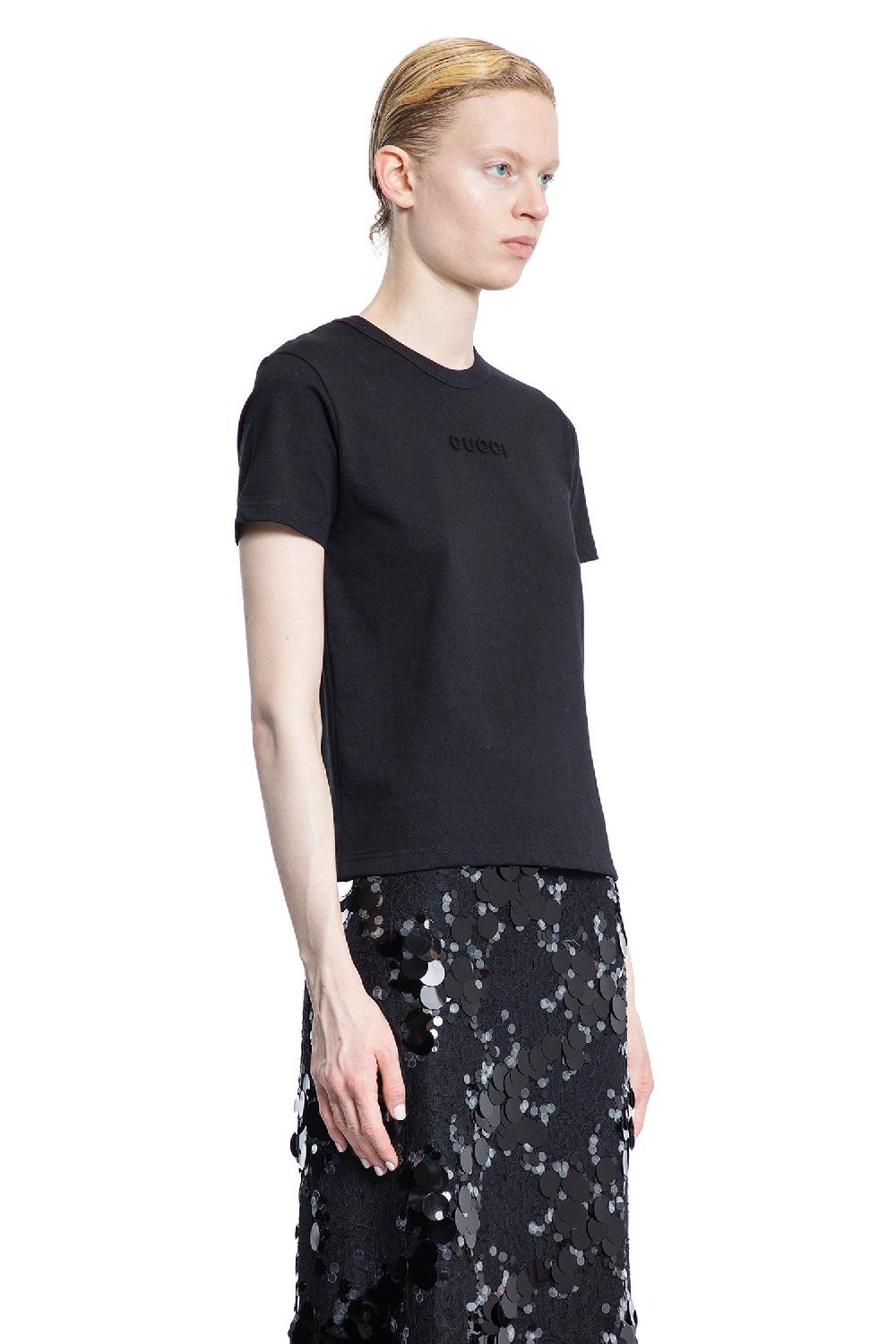 Antonioli GUCCI WOMAN BLACK T-SHIRTS & TANK TOPS