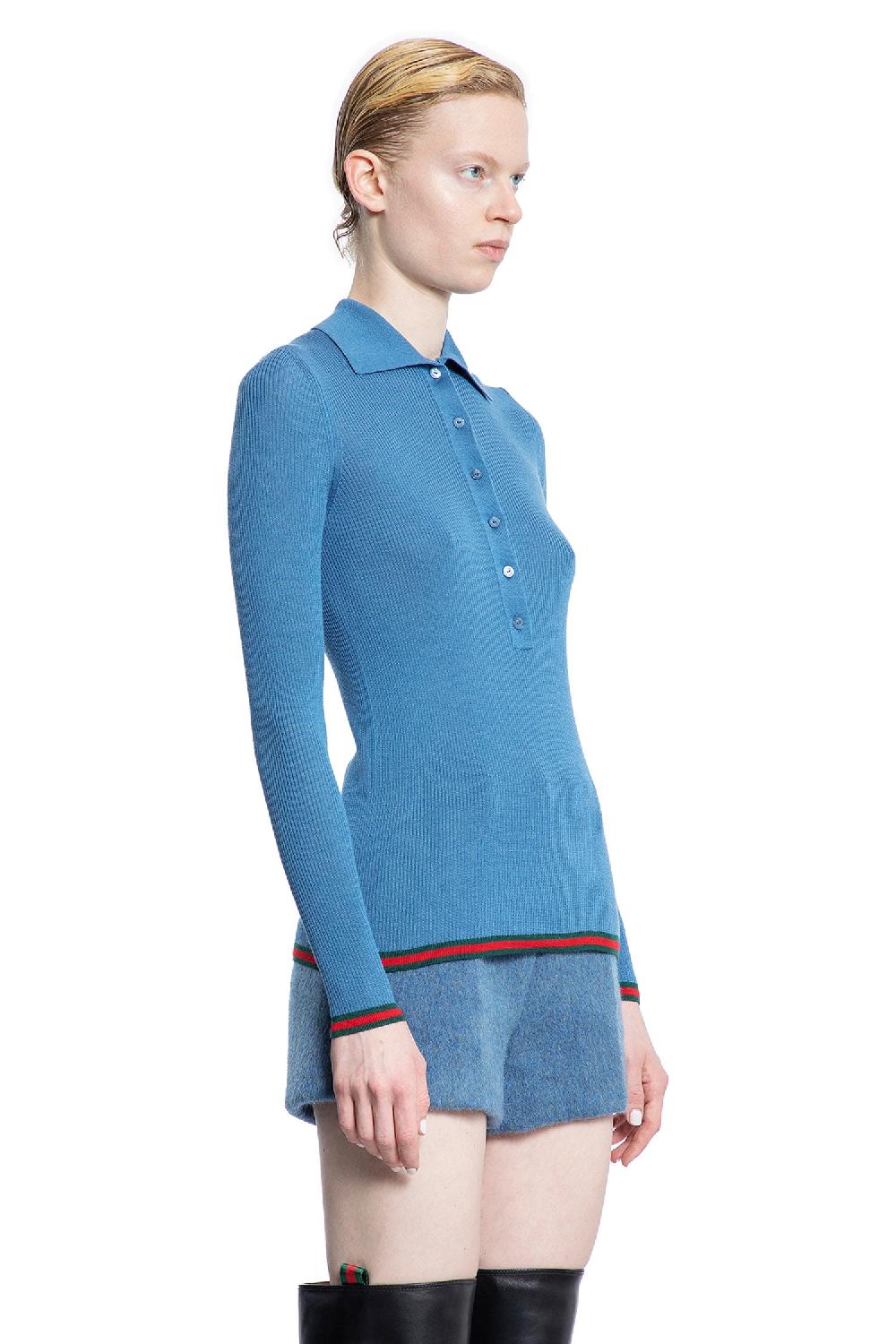 Antonioli GUCCI WOMAN BLUE KNITWEAR
