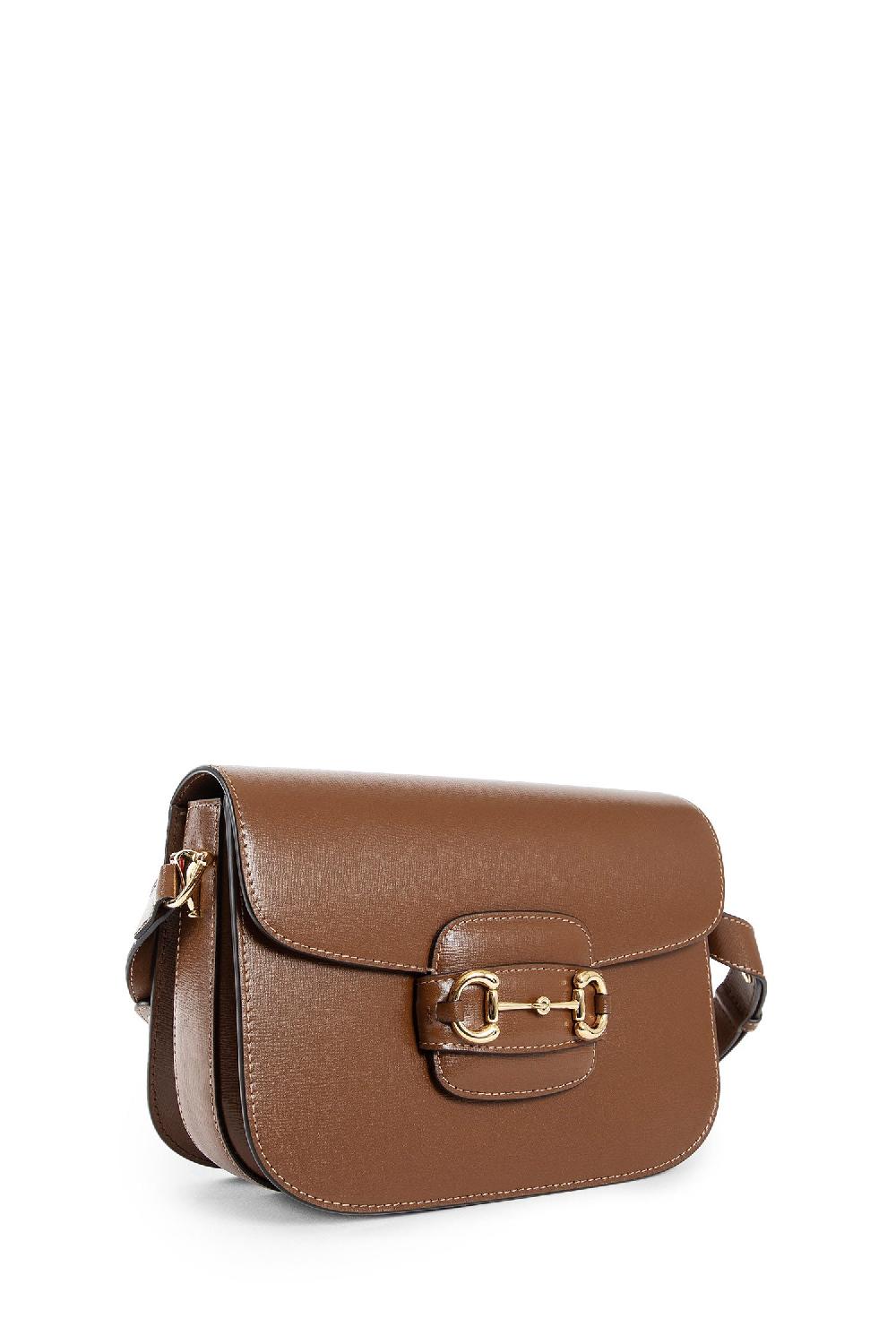 Antonioli GUCCI WOMAN BROWN SHOULDER BAGS