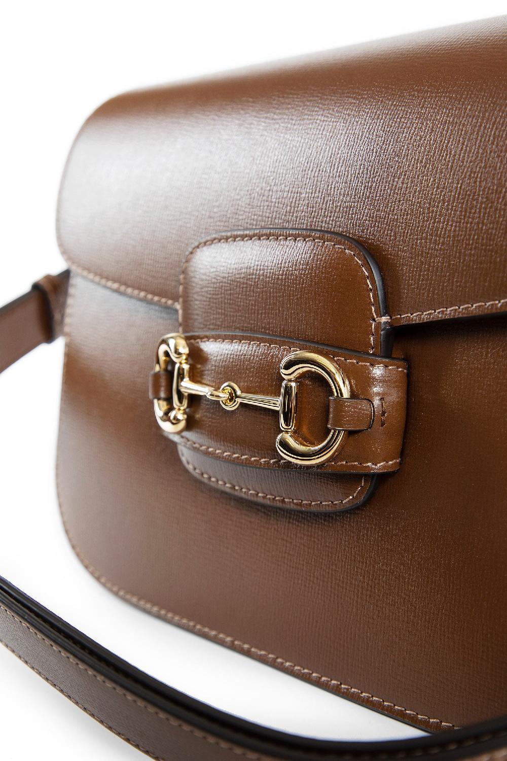 Antonioli GUCCI WOMAN BROWN SHOULDER BAGS