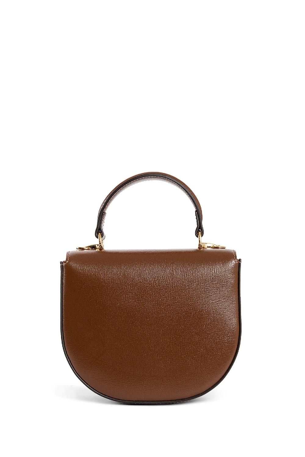 Antonioli GUCCI WOMAN BROWN TOP HANDLE BAGS