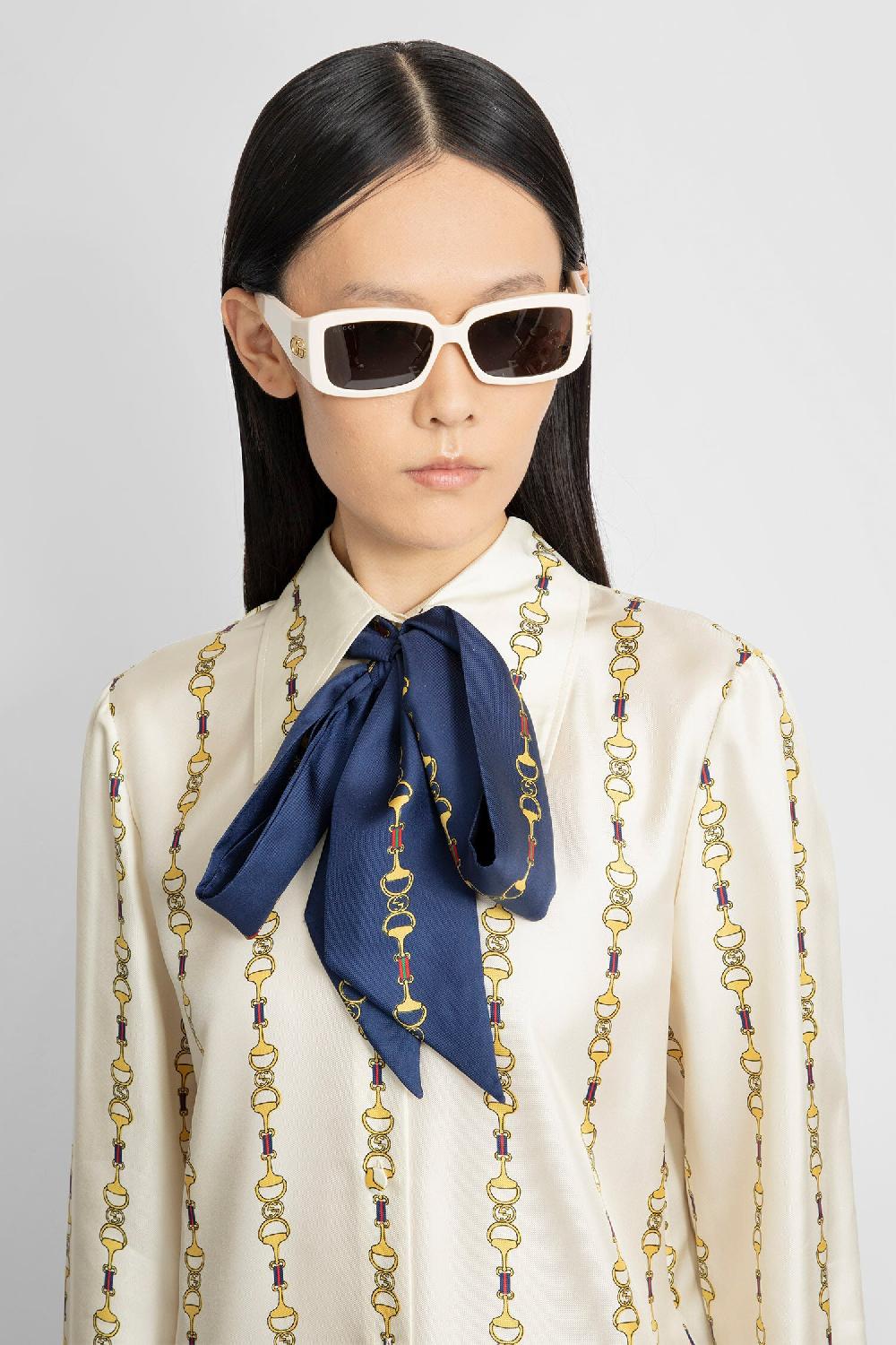 Antonioli GUCCI WOMAN OFF-WHITE EYEWEAR