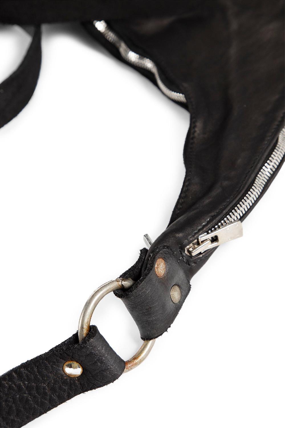 Antonioli GUIDI UNISEX BLACK TOTE BAGS