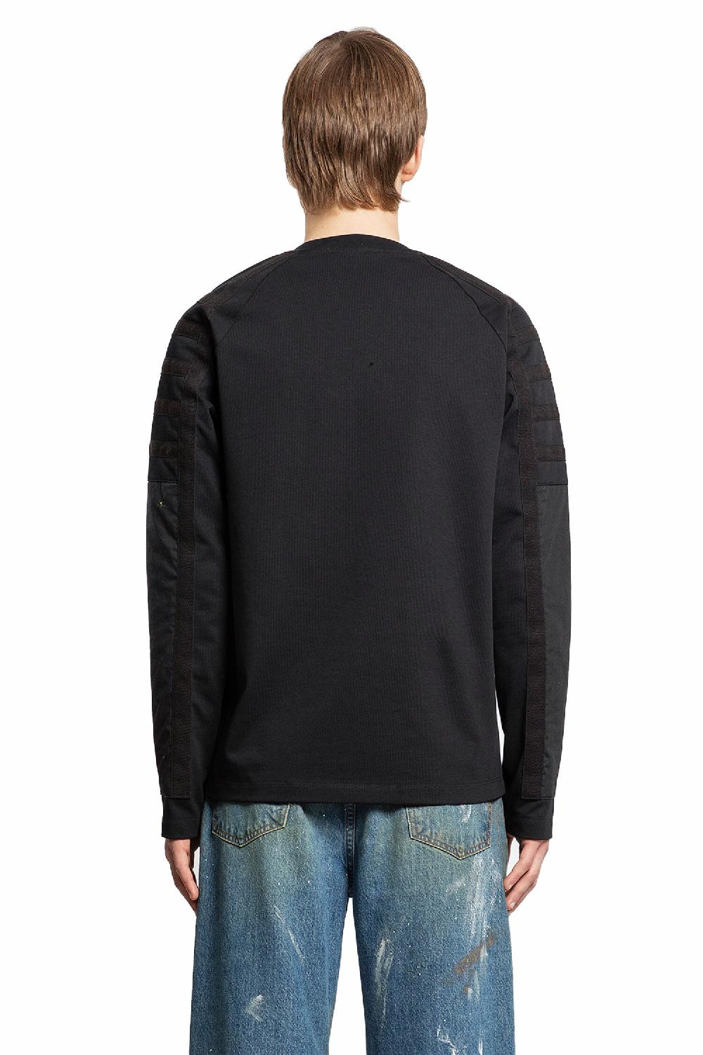 Antonioli HELMUT LANG MAN BLACK T-SHIRTS & TANK TOPS