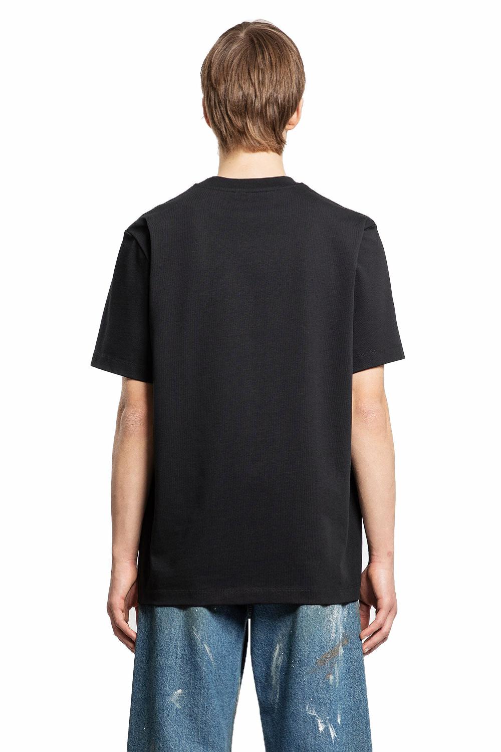 Antonioli HELMUT LANG MAN BLACK T-SHIRTS & TANK TOPS